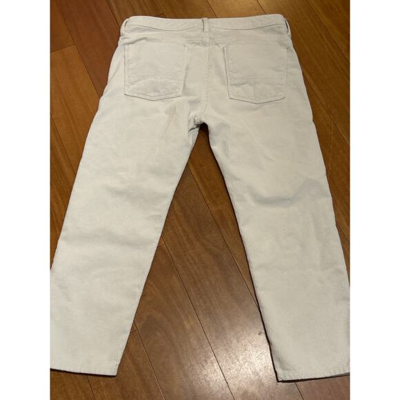 Vince Corduroy Straight Cropped Leg Button Fly Pants - Picture 5 of 7